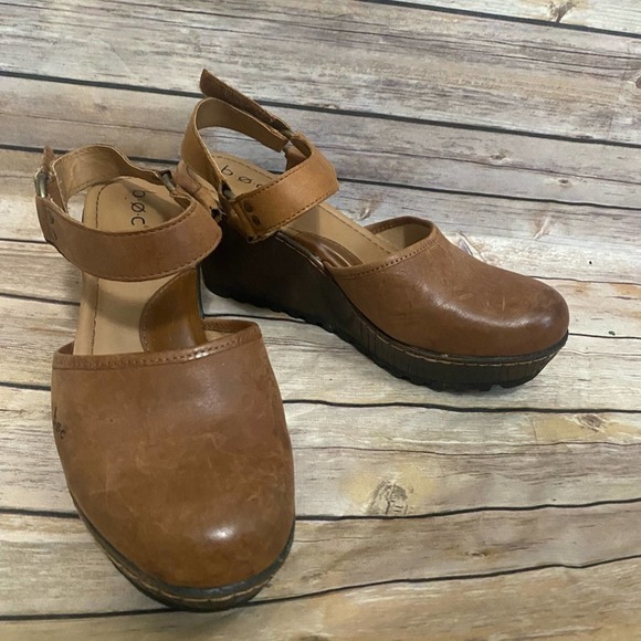 boc Shoes - B.O.C Wedge Mules Size 9